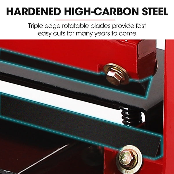 Baumr Ag Manual Block Splitter 420Mm Cutting Length Cutter For Paver Brick Stone Log Splitters