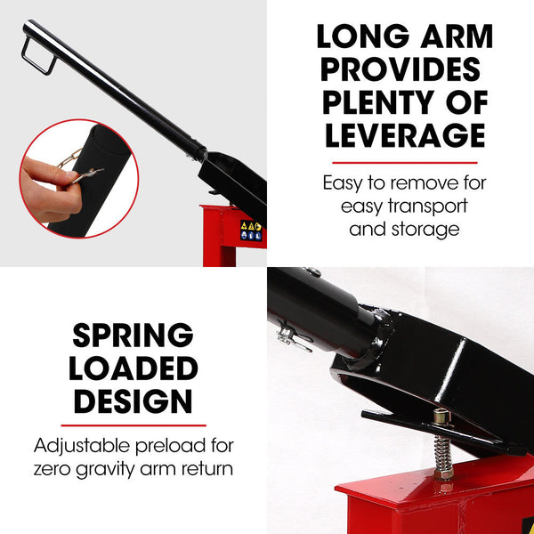 Baumr Ag Manual Block Splitter 420Mm Cutting Length Cutter For Paver Brick Stone Log Splitters