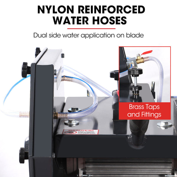 Baumr Ag 2200W 450Mm 18" Brick And Masonry Table Saw Electric Tile Concrete Cutting With Stand Table Saws