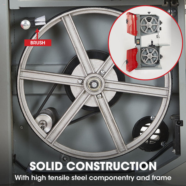 Baumr Ag 500W Wood Bandsaw Benchtop 115Mm Cutting Depth (Bs40) Band Saws