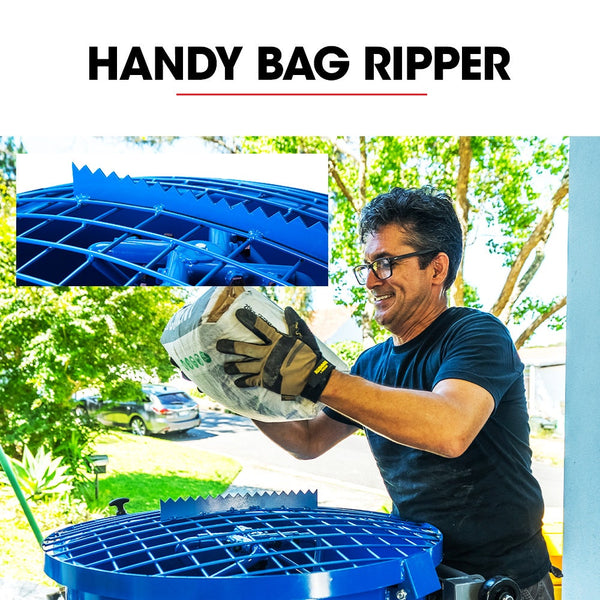 Baumr Ag 120L Forced Action Pan Mixer 1500W Electric Direct Drive Motor Heavy Duty Frame Mortar Screed Resin Cement 10 Inch Solid Rubber Wheels Cement