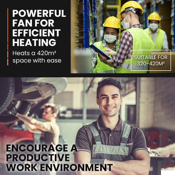 Unimac 30Kw Diesel Indirect Forced Air Space Heater Heaters