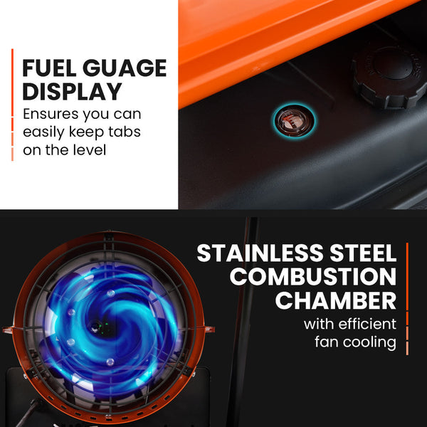 Unimac 30Kw Diesel Indirect Forced Air Space Heater Heaters