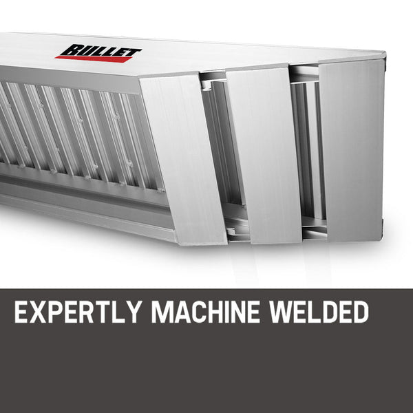 Bullet Pair Of 1.6M Aluminium Loading Ramps 4050Kg Capacity Motorbike Ramps