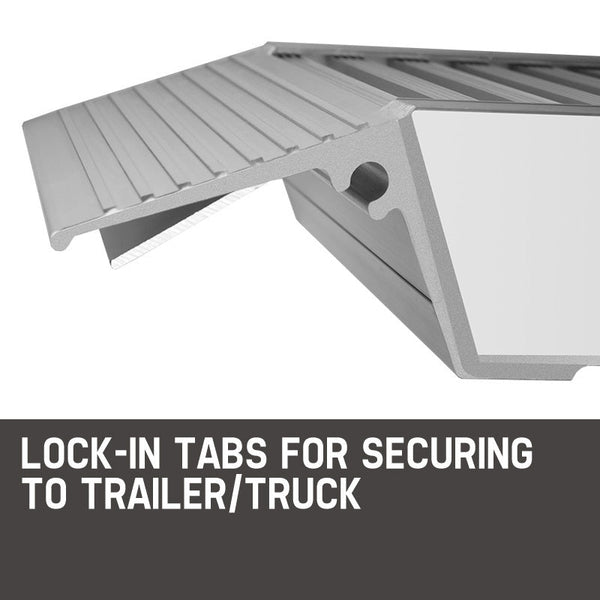 Bullet Pair Of 3.2M Aluminium Loading Ramps 1820Kg Capacity Motorbike Ramps
