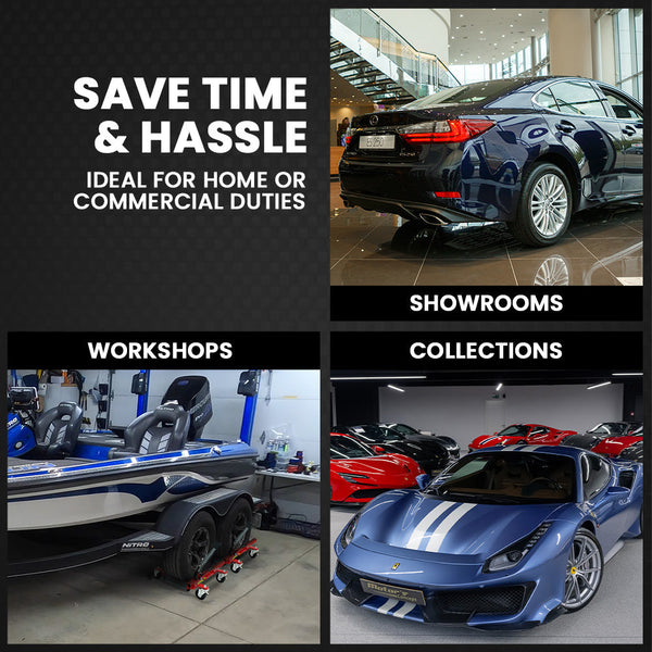 T Rex Vehicle Positioning Jacks Set Mechanical Wheel Dolly Auto Accessories Lifts Motorcycle Lifts & Jacks