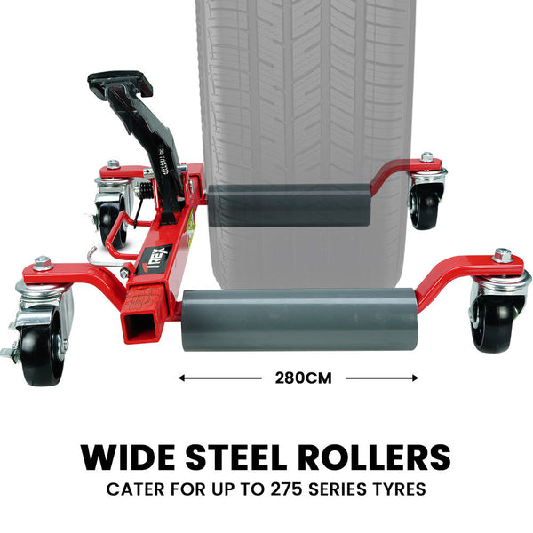 T Rex Vehicle Positioning Jacks Set Mechanical Wheel Dolly Auto Accessories Lifts Motorcycle Lifts & Jacks