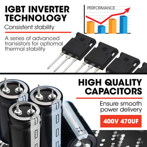 Nextgentig/Mma 200A Welder Tig Ar Gas Hf Start Regulator Included Inverter Welders
