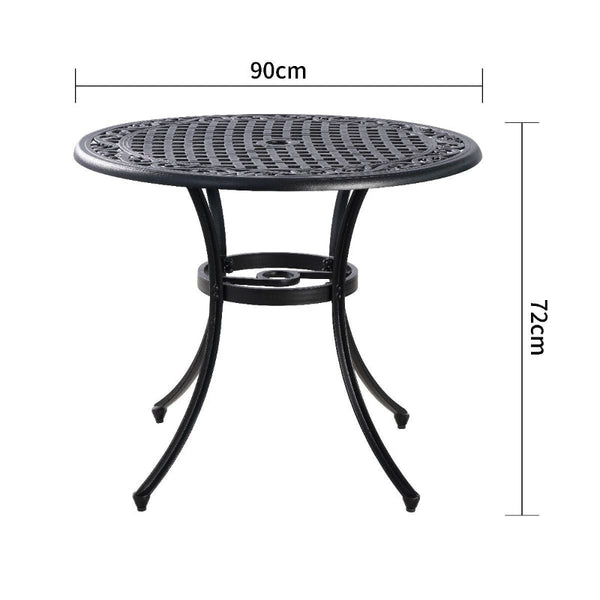 Marco Aluminium 90Cm Table Tables