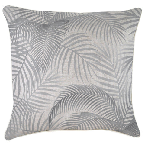 Cushion Cover With Piping Seminyak Smoke 60Cm X 60Cm Cushion Covers
