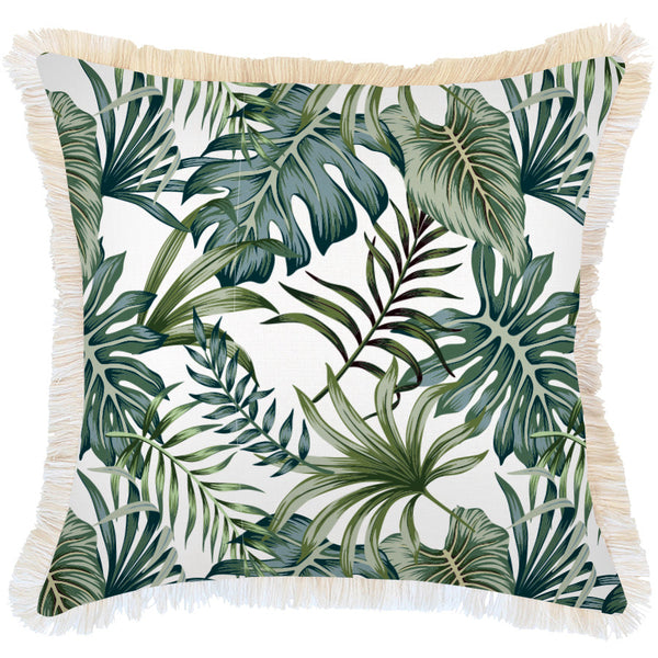 Cushion Cover Coastal Fringe Boracay 45Cm X Cushion Covers