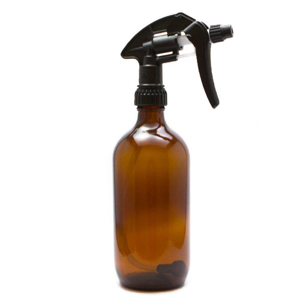 Kitchee 5X 500Ml Amber Glass Spray Bottle + Trigger Reusable Oil Dispenser Oil & Vinegar Dispensers