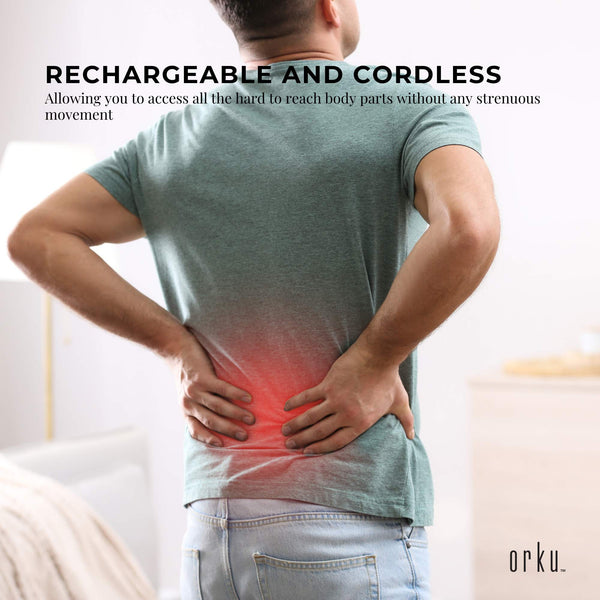 Rechargeable Handheld Cordless Body Hammer Massager For Health And Beauty Massagers