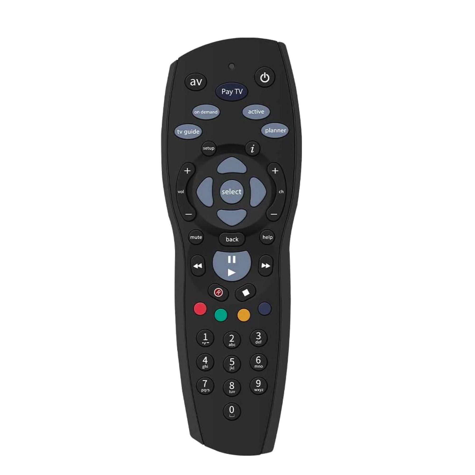 Paytv Remote Control Compatible With Foxtel Iq Iq2 Iq3 Iq4 Hd Black Remote Controls
