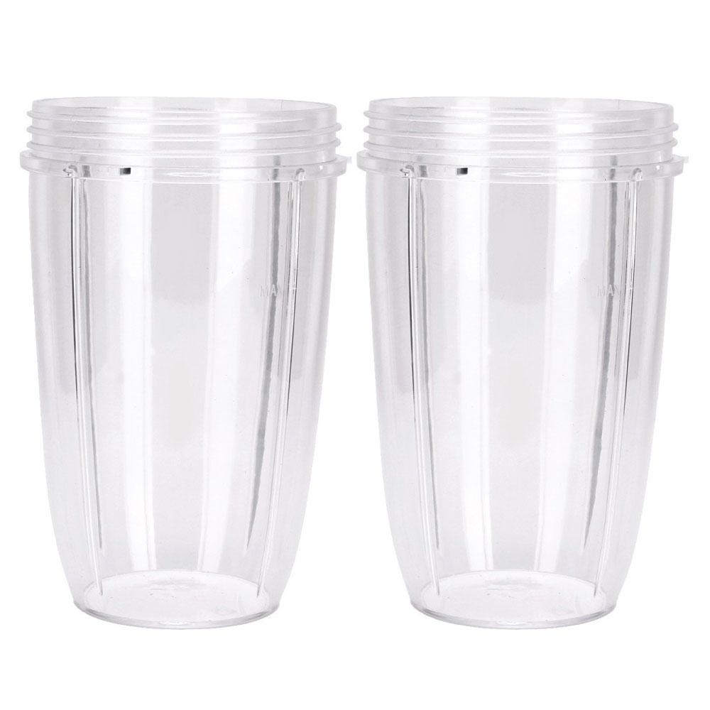 2X For Nutribullet Tall Cups 24 Oz Suits All 600 And 900 Models Countertop Blenders