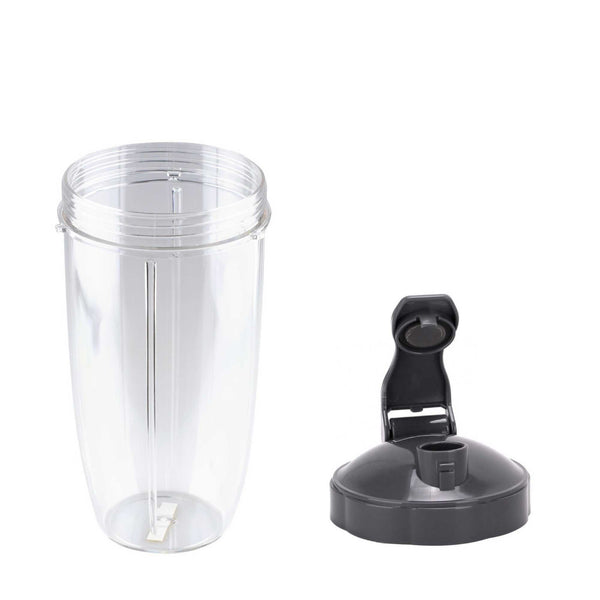 For Nutribullet Tall Large Big Cup 24Oz + Fliptop Lid 600 And 900 Handheld Blenders
