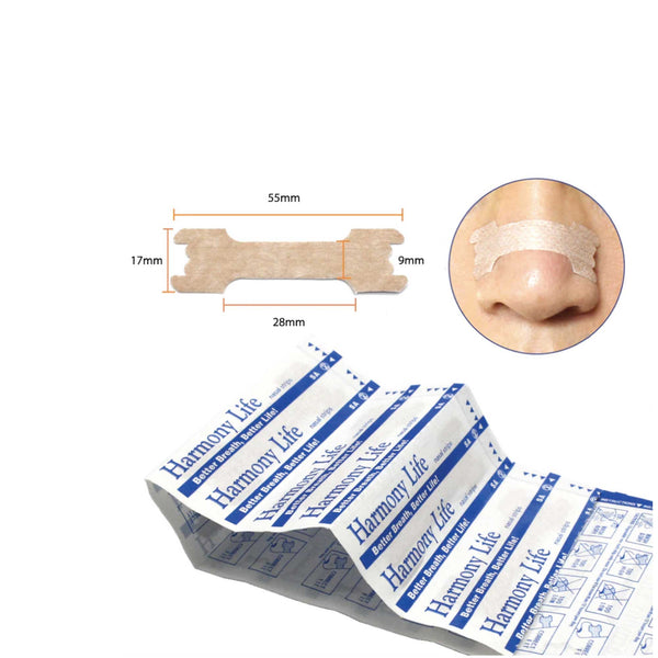 Harmony Life 200X Anti Snore Aid Snoring Nasal Strips Nose Sleeping And Breathing Device Sleeping Nose Clips