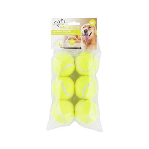 All For Paws 6 Pack Replacement Balls Interactive Hyper Fetch Mini Dog Toys