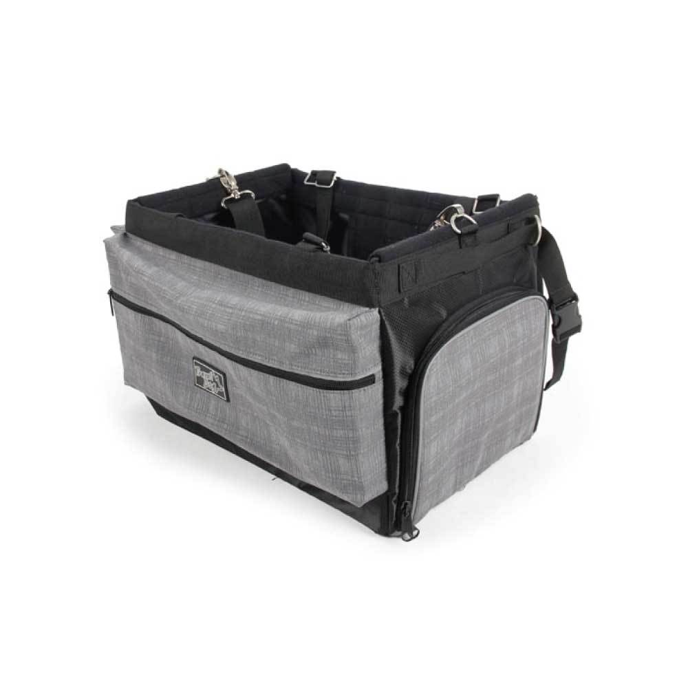 All For Paws Small Dog Bicycle Mount Bag Pet Travel Carrier Basket Bike Riding Seat Pet Transport