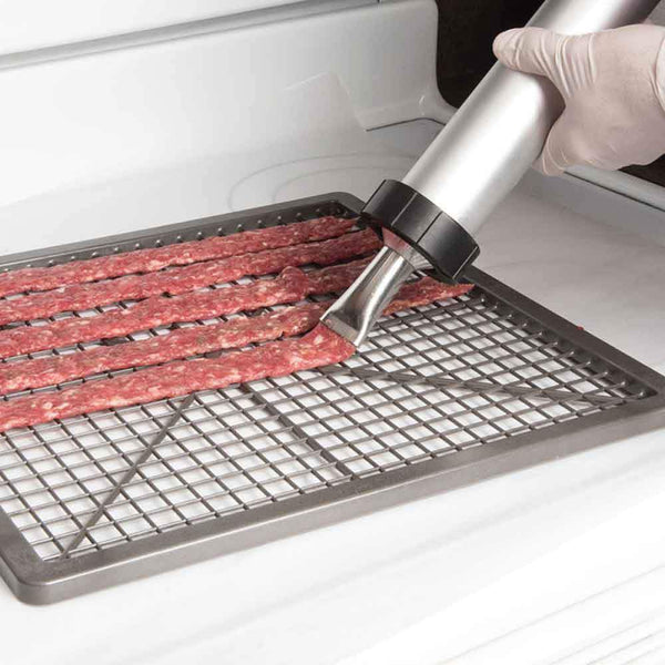 Tooleroo 15" Beef Jerky Gun Food Grade Aluminium Homemade Sausage Making Cannon Kit Sausage Stuffers