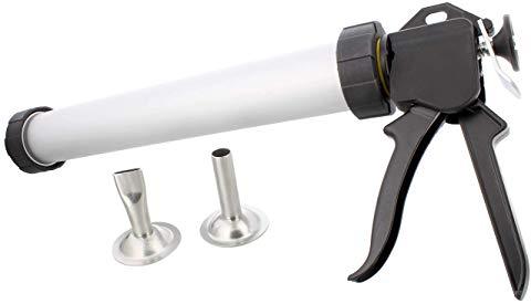 Tooleroo 15" Beef Jerky Gun Food Grade Aluminium Homemade Sausage Making Cannon Kit Sausage Stuffers