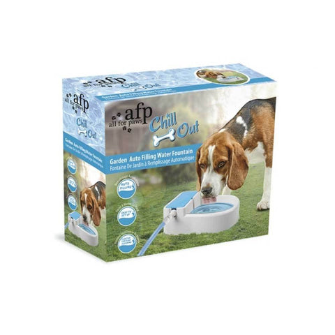Dog Fountains All For Paws Auto Filling Dog Drinking Water Fountain Outdoor Automatic Pet Bowl