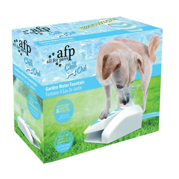 Dog Drinking Water Fountain Outdoor Afp Garden Push On Pet Sprinkler Dispenser Dog Fountains