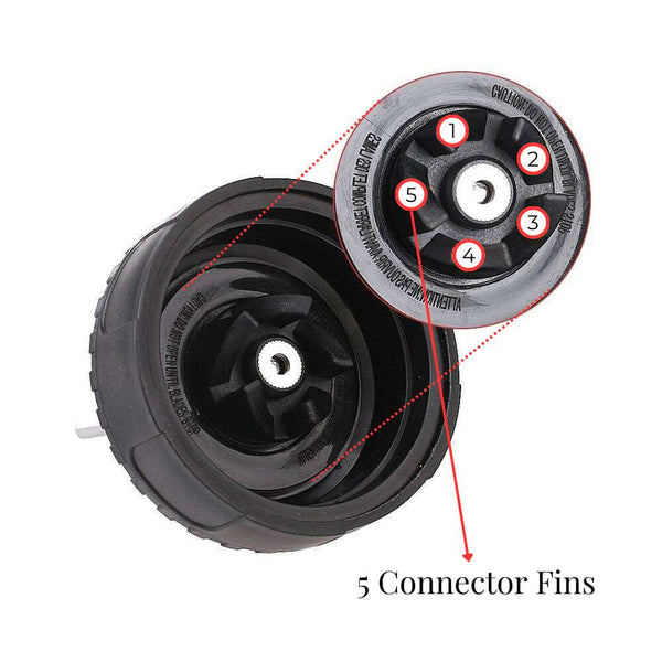 For Nutri Ninja Extractor Blade Replacement Appliances 5 Fin Countertop Blenders