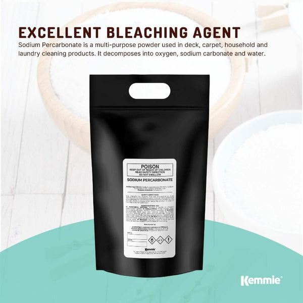 Kemmie Bulk 20Kg Sodium Percarbonate Eco Laundry Cleaner Brew Sanitiser Oxygen Bleach Other Laundry Supplies