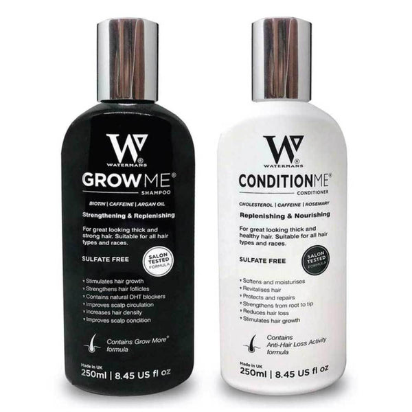 Watermans Grow Me Shampoo And Conditioner Hair Growth Pack Combo Anti Loss Sets & Kits