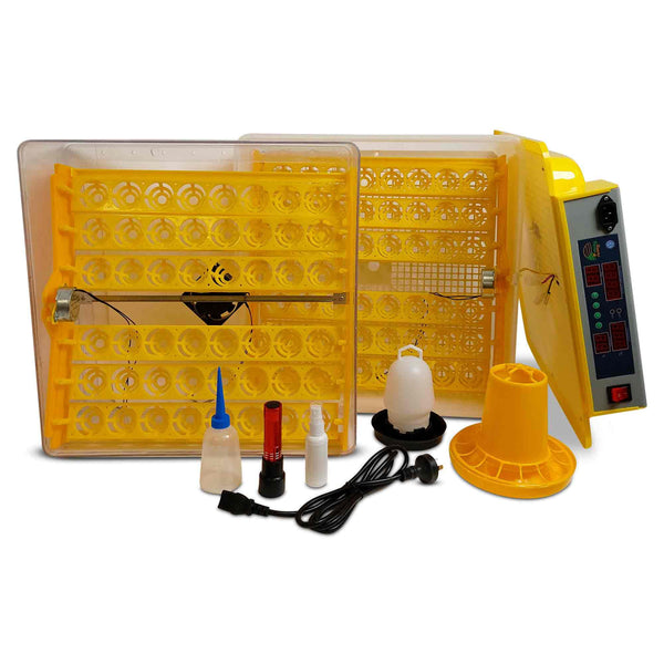 Electric 96 Egg Incubator + Accessories Hatching Eggs Chicken Quail Duck Incubators
