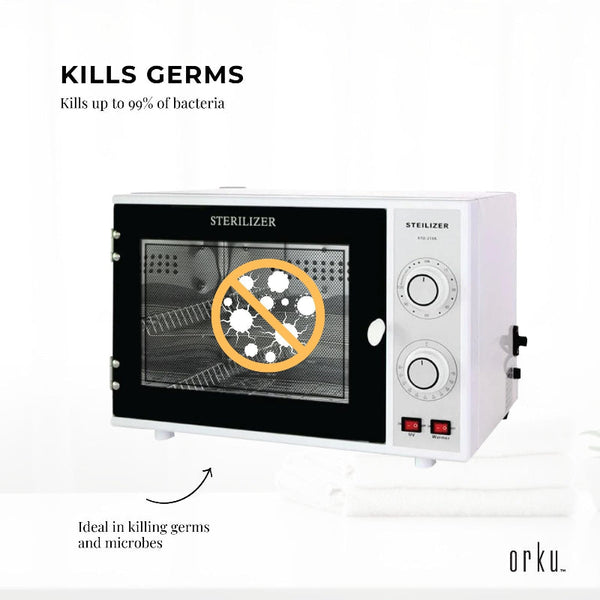 20L Ozone Uv Steriliser Box Beauty Equipment Salon Nail Tools Sterilizer Cabinet Manicure & Pedicure Tools & Kits