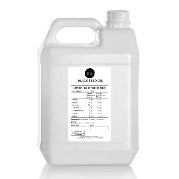 5L Pure Black Seed Oil 100% Ethiopian Nigella Sativa Cumin Cold Pressed Massage Oils & Lotions