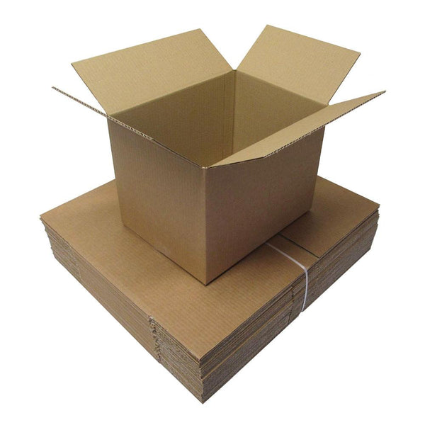 25X Cardboard Boxes 305X215x255mm Carton Moving Packing Storage Packaging Shipping & Moving Boxes