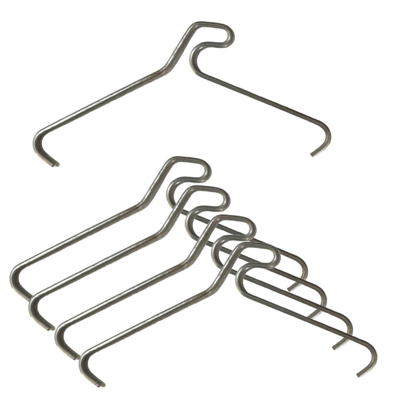 Tooleroo 5 Pack 76Mm (3") Brick Hooks Wall Clips Hangers For Pictures Pot Plants Wall Hooks & Hangers