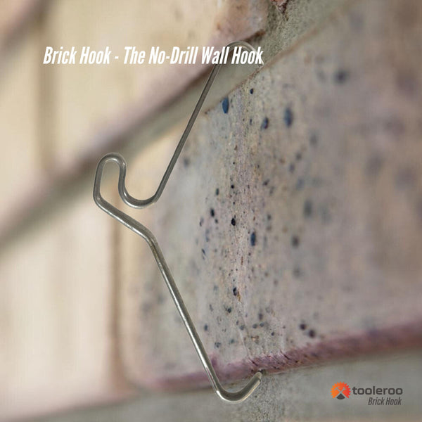 5 Pack 70Mm 2.7 Inches Brick Hooks Wall Crab Clips Hangers For Pictures Plants Hooks & Hangers