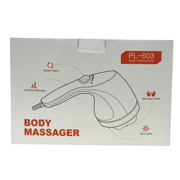 Full Body Handheld Massager With Four Heads For Neck Shoulders Back And Legs Massagers