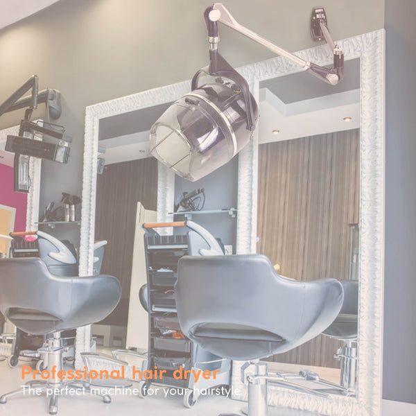 Ellie & Ruby Hanging Hooded Hair Dryer Wall Mounted Bonnet Hood Salon Hairdryer Hair Dryers