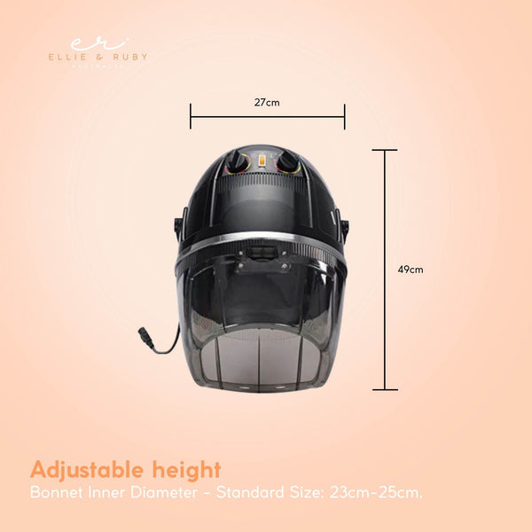 Ellie & Ruby Hanging Hooded Hair Dryer Wall Mounted Bonnet Hood Salon Hairdryer Hair Dryers
