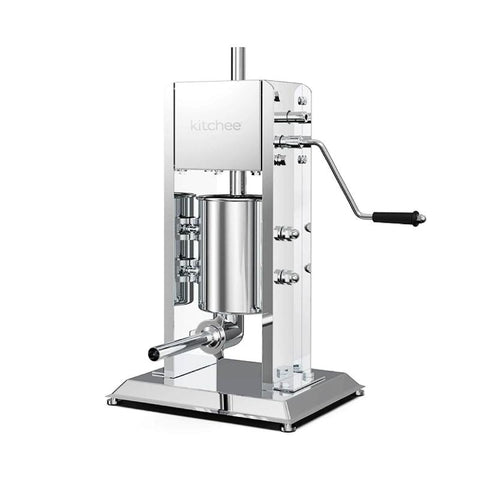 Kitchee 3L Manual Vertical Sausage Filler Stainless Stuffer Meat Press Machine Sausage Stuffers