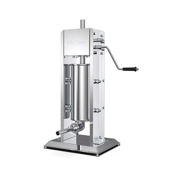 Kitchee 5L Manual Vertical Sausage Filler Stainless Stuffer Meat Press Machine Sausage Stuffers