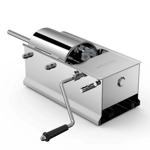 Kitchee 7L Manual Horizontal Sausage Filler Stainless Stuffer Meat Press Machine Sausage Stuffers