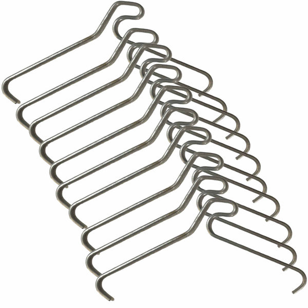10 Pack 70Mm 2.7 Inches Brick Hooks Wall Crab Clips Hangers For Pictures Plants Hooks & Hangers