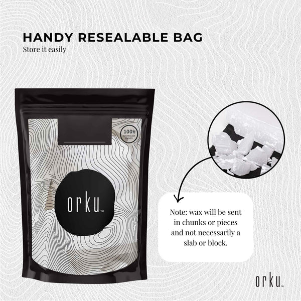 1Kg Paraffin Wax Blocks Refined Unscented Hard For Candle And Soap Making 60/62 Candle & Soap Making Kits