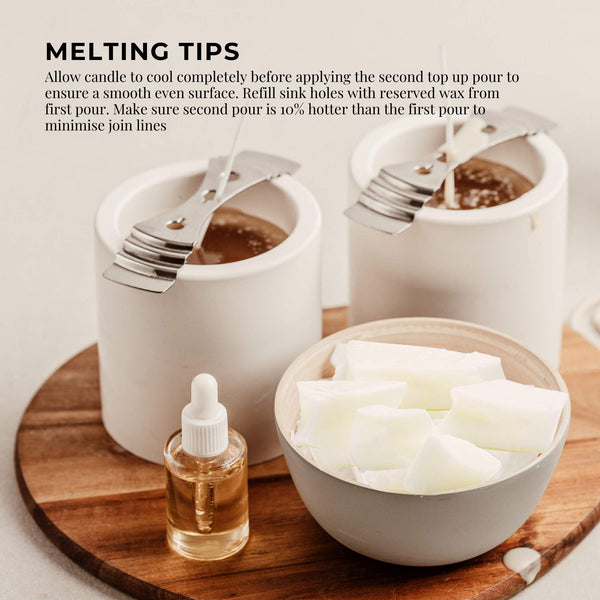 1Kg Paraffin Wax Blocks Refined Unscented Hard For Candle And Soap Making 60/62 Candle & Soap Making Kits