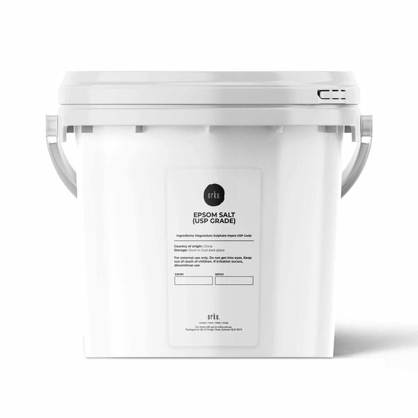 Orku 5Kg Usp Epsom Salt Pharmaceutical Grade Tub Magnesium Sulfate Bath Salts Baby Bathing & Grooming