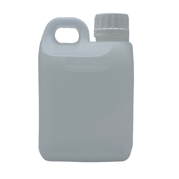 Kitchee 10X 1L Natural Bottle Hdpe + Te Cap Jerry Can Empty Plastic Chemical Food Water Carriers & Jerrycans
