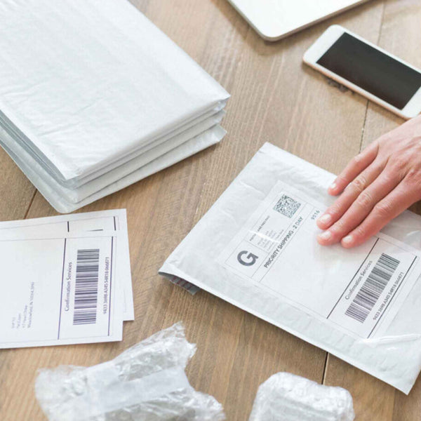 13X Rolls 400 Label Stickers 102X150mm Direct Thermal White Shipping Labels Address & Shipping Labels
