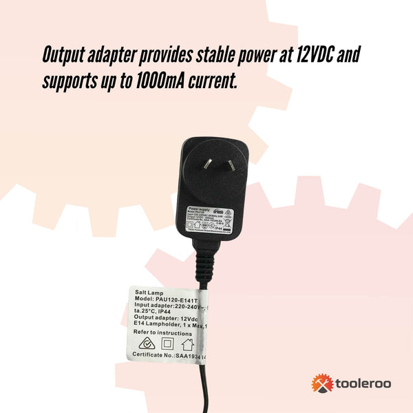 Tooleroo 12V 12W Light Bulb On/Off Switch For Himalayan Salt Lamp Replacement Accessories Night Lights