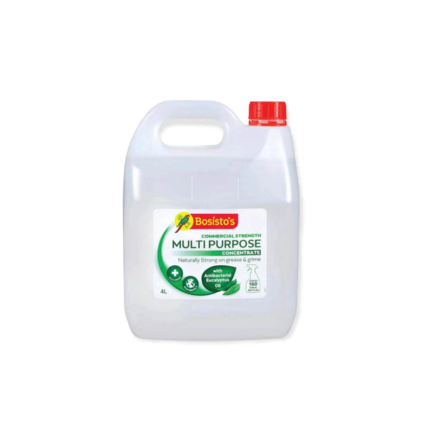 Bosisto's 4L Multipurpose Cleaner Commercial Strength Concentrate Eucalyptus Oil Cleaning Products